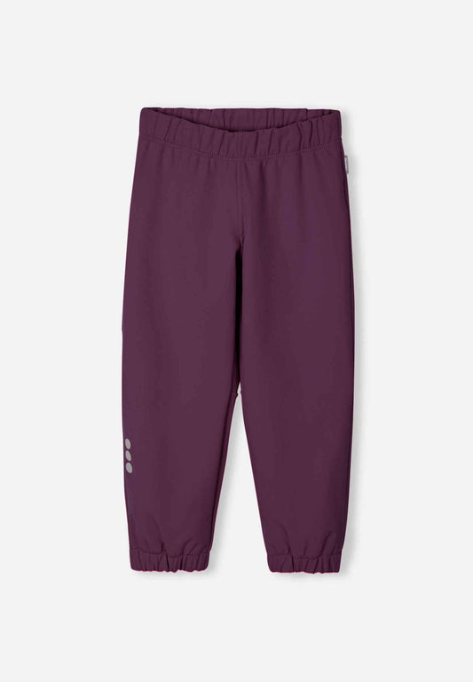 Reima Oikotie - Softshell Pants Fleece Lined - Deep Purple