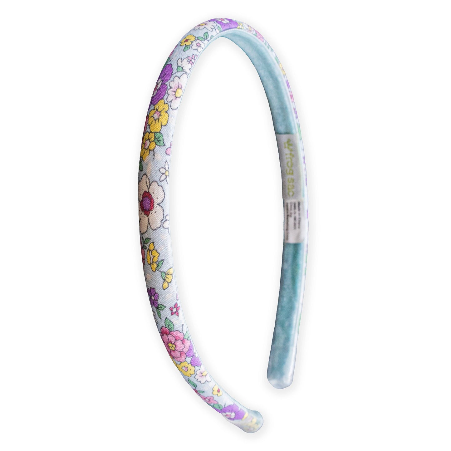 Frog Sac - Thin Floral Headband - Non Slip Hair Accessories for Kids