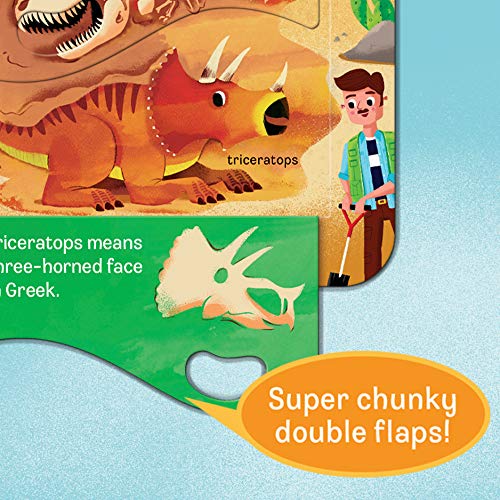 Peek-a-Flap: Dino
