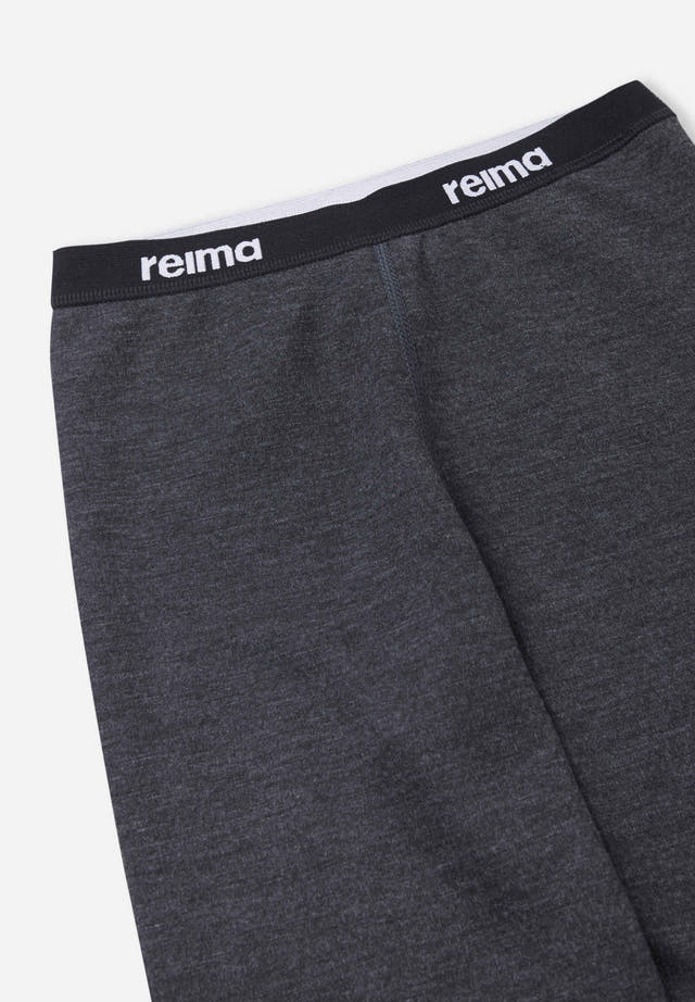 Reima - Lani  Moisture-Wicking Thermolite® Thermal Set -Black melange