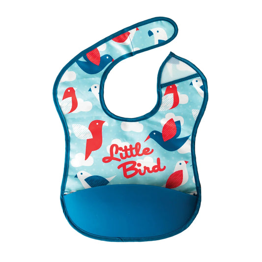 Tiny Twinkle - Mess-Proof Silicone Pocket Bib 2 Pack