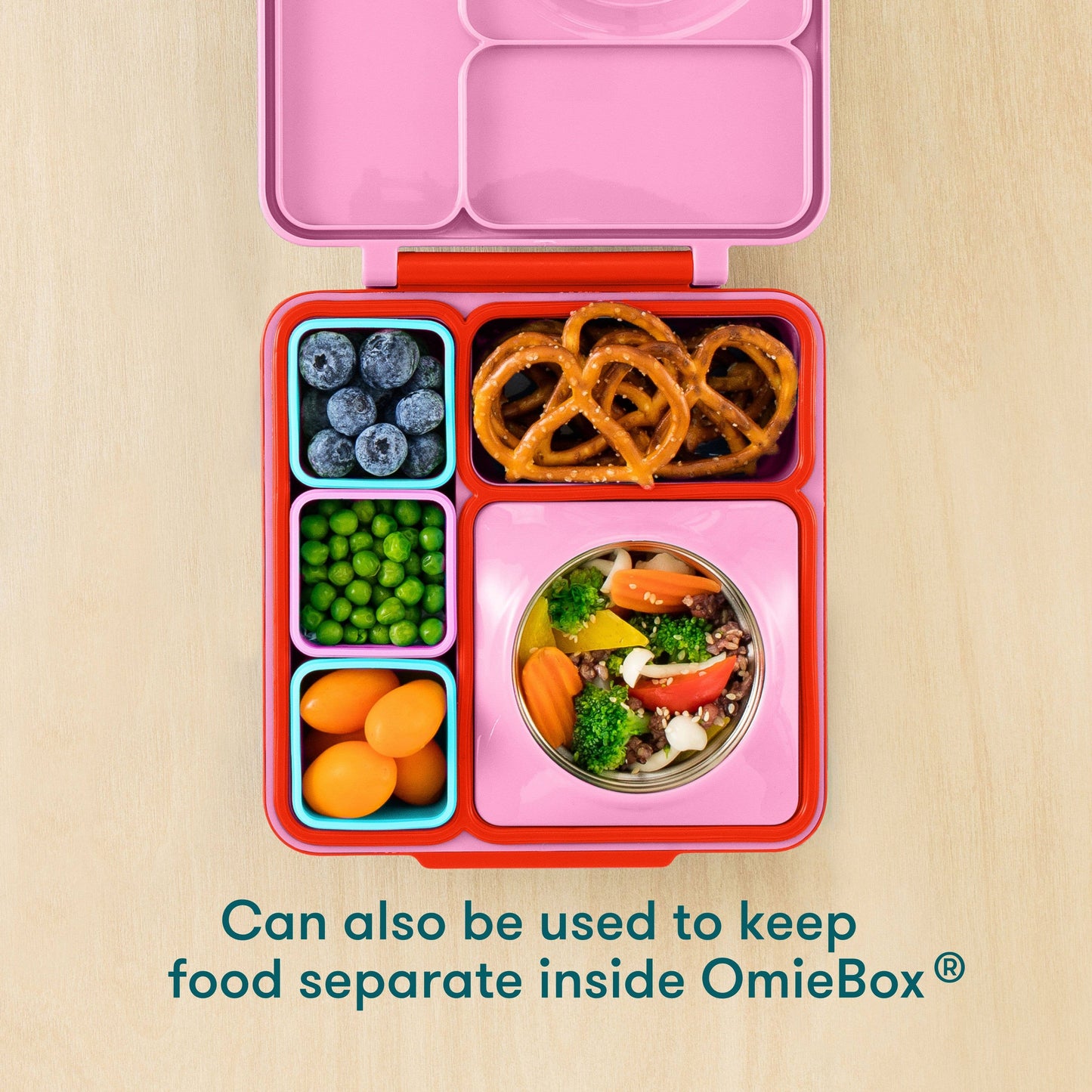 OmieLife - OmieDip Two Pack Food Container