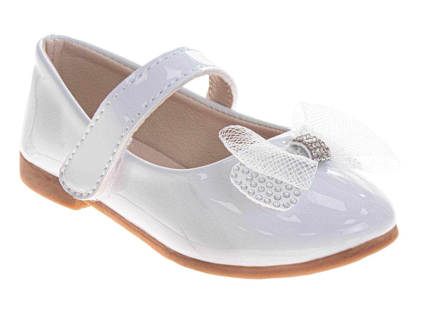 Josmo Shoes Inc - Laura Ashley Girls Black Flats Shoes (Toddler / Little Kids)