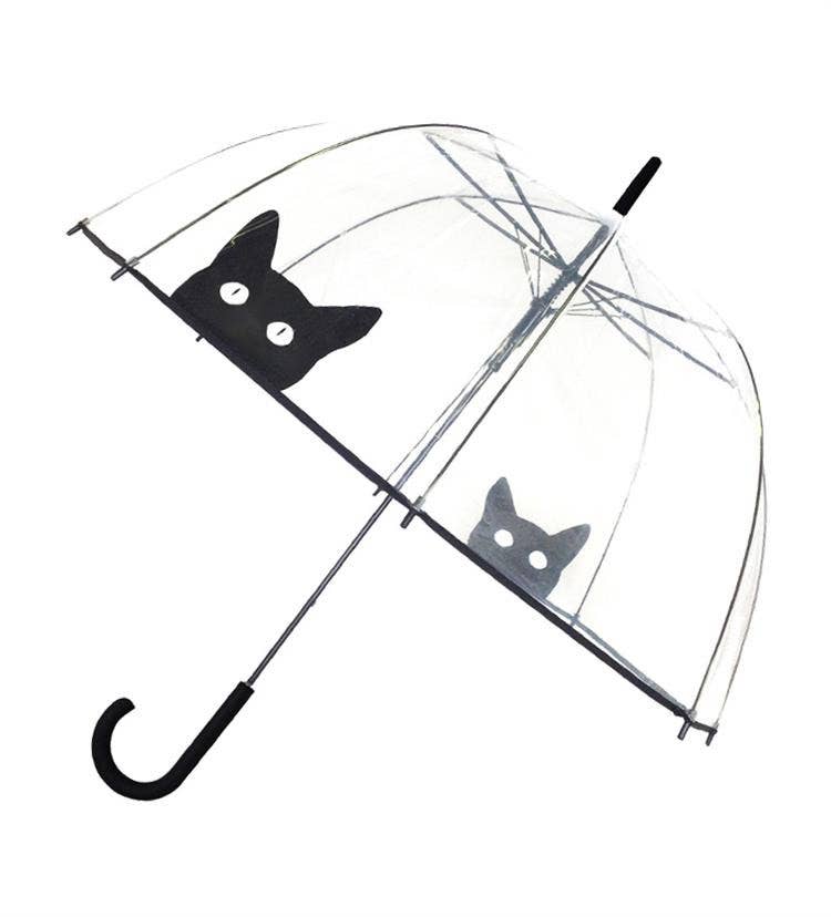 SMATI - Automatic Long Transparent Cat Umbrella