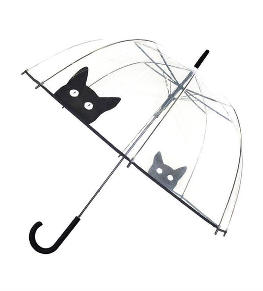 SMATI - Automatic Long Transparent Cat Umbrella