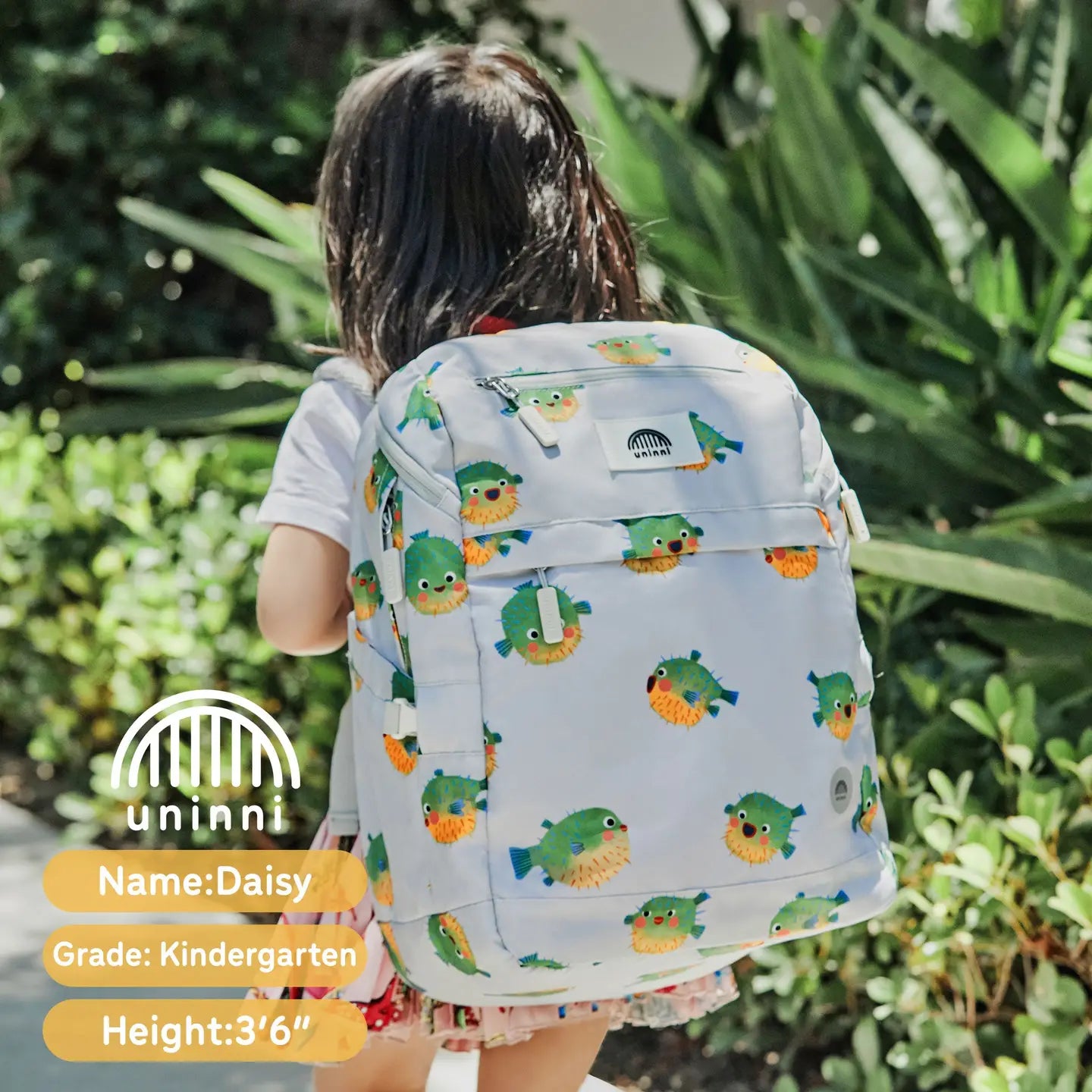 uninni - Bailey Backpack - Pufferfish