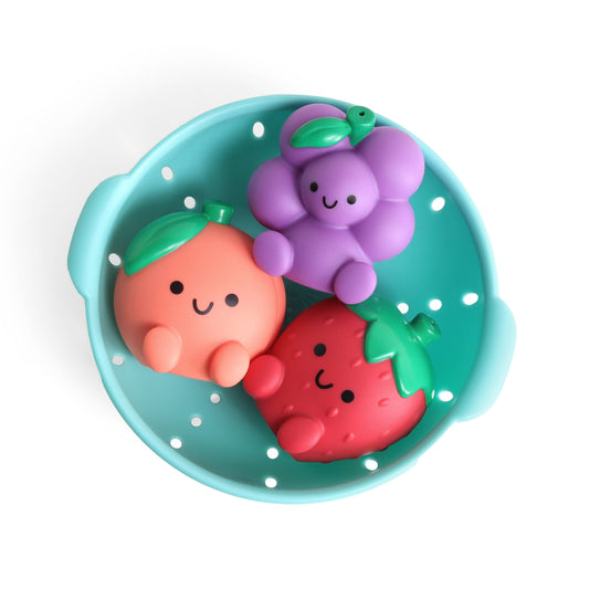 Itzy Ritzy -  Itzy Splash Pals - Bath + Water Toy: Fruit Friends