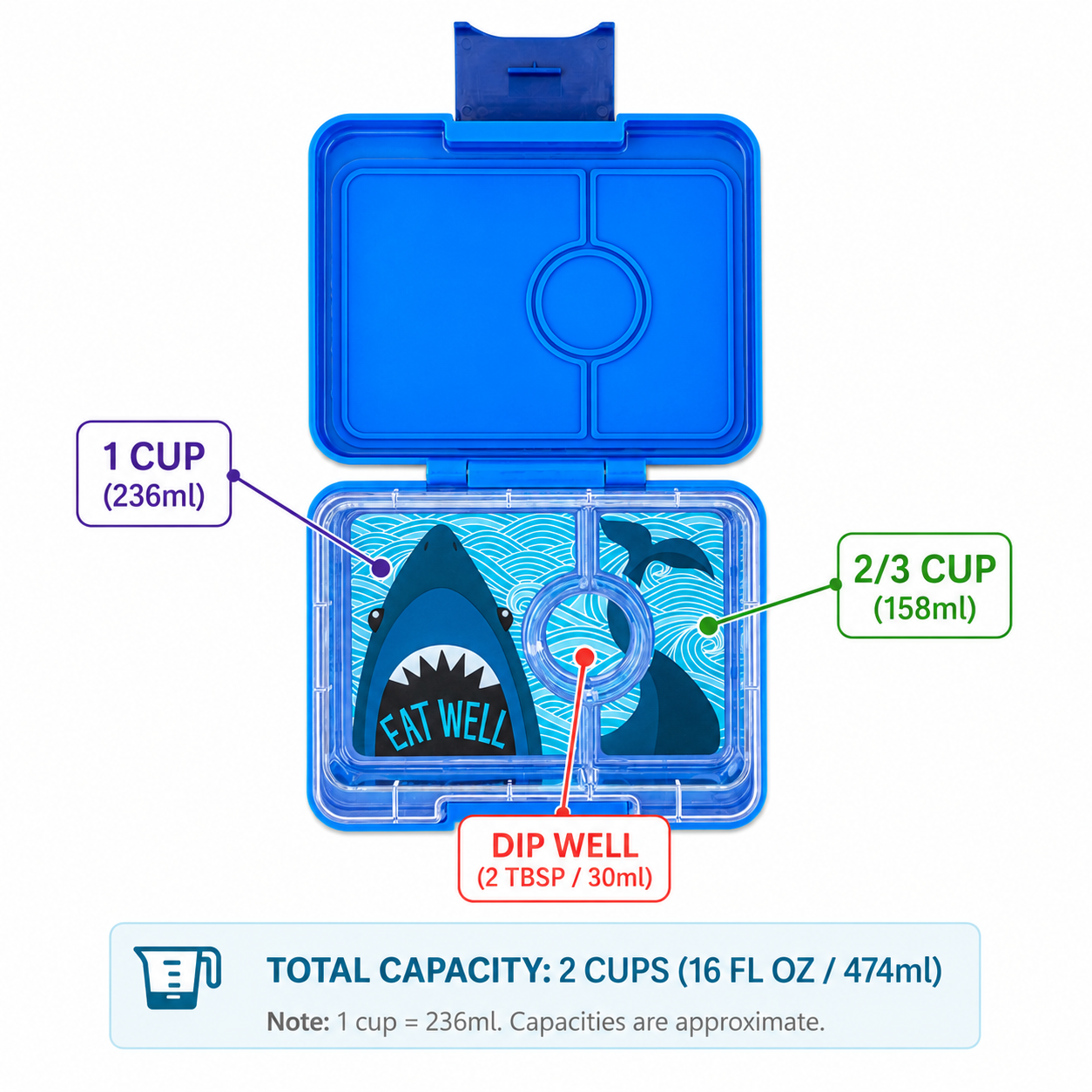 Yumbox - Yumbox Snack - Small Size Bento Lunch Box