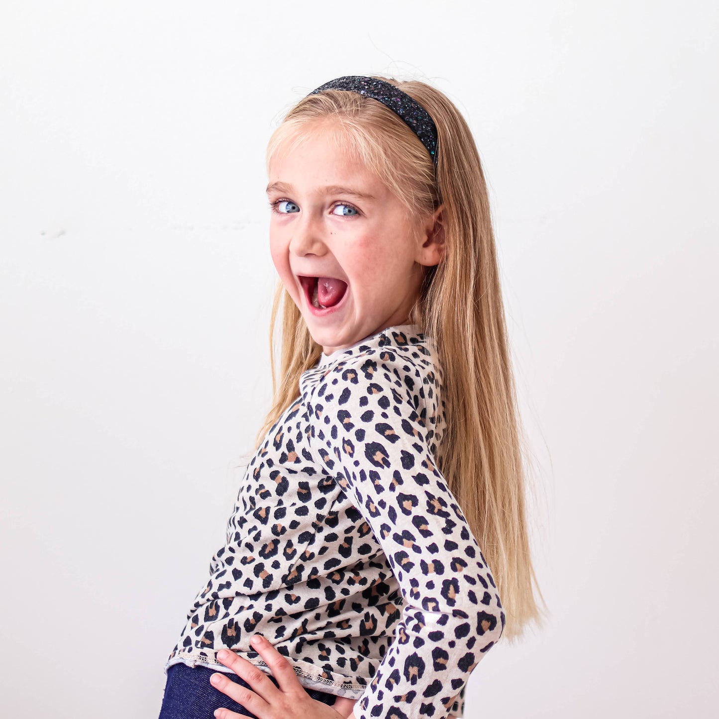 Frog Sac - Tapered Chunky Glitter Headband