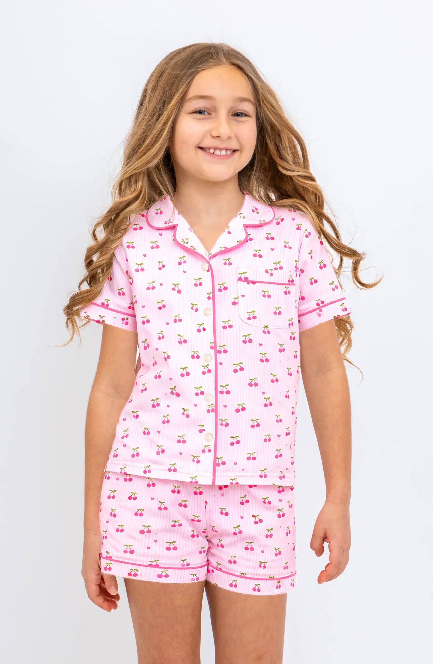 Preppy Goose - 2-piece Short Sleeve Jersey PJ Set