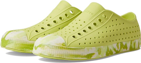 Native Shoes - Jefferson Slip On - Marbled Celery Green