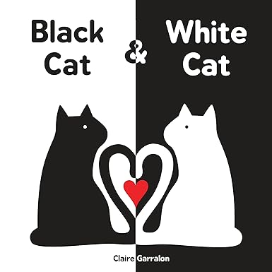 Black Cat & White Cat High Contrast Board Book