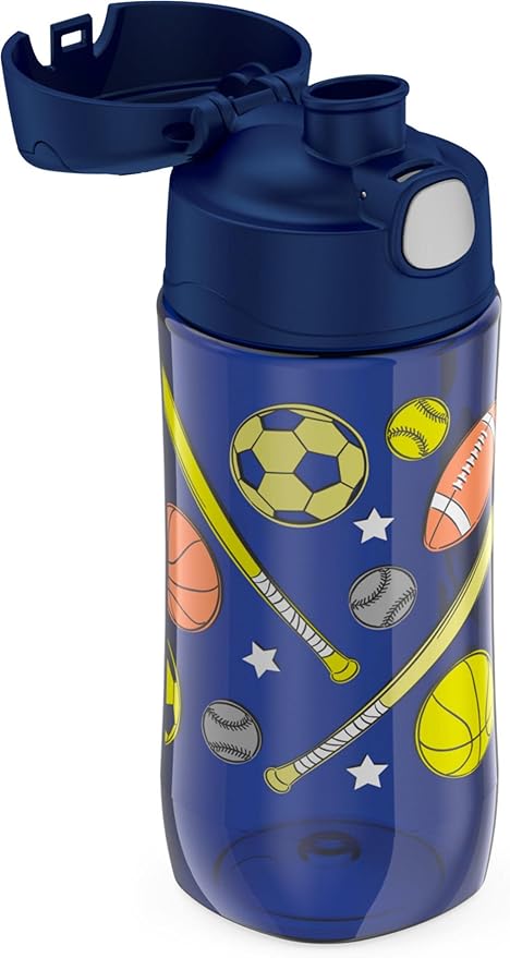 Thermos Funtainer 16 Ounce Plastic Hydration Bottle with Spout Lid, Color Change Sports