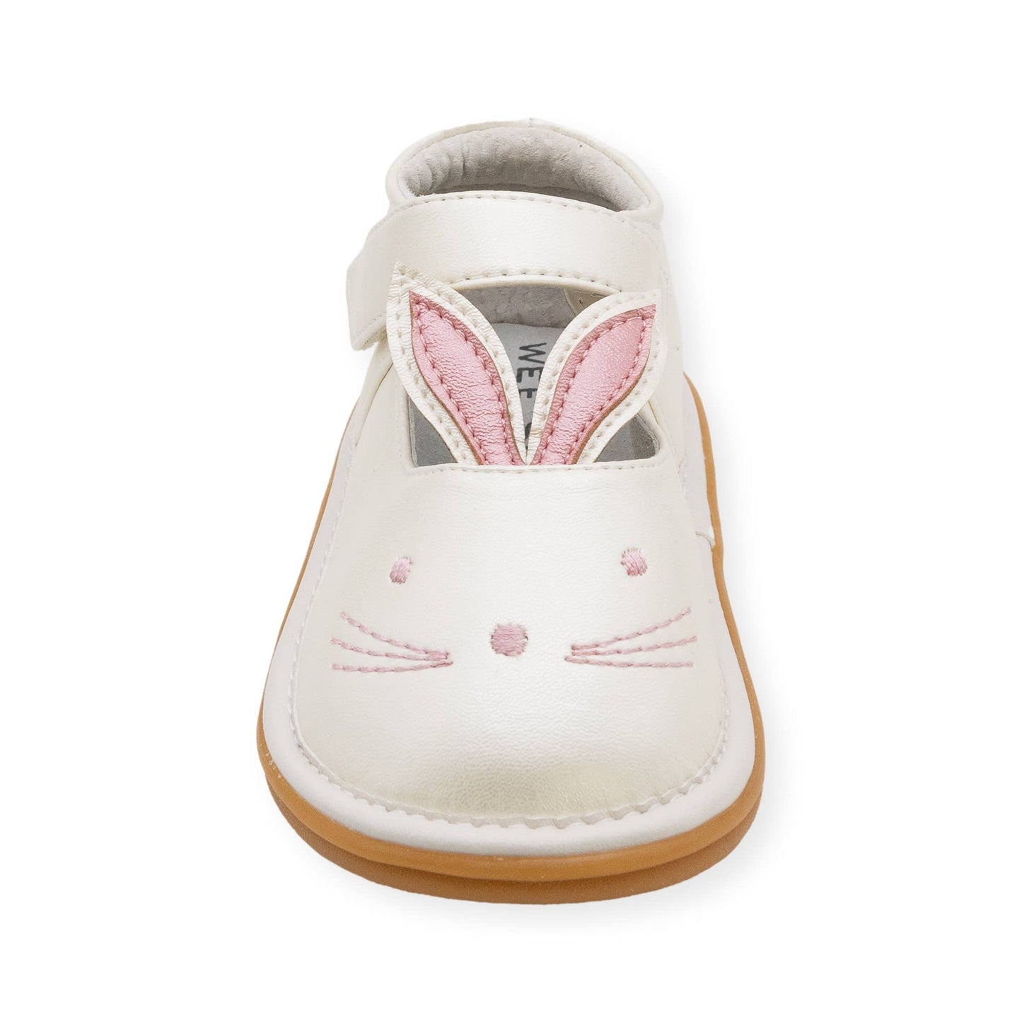 Wee Squeak Bunny Pearl White Shoes