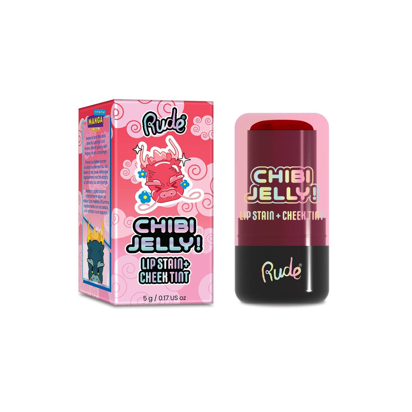 Rude Cosmetics - Chibi Manga - Chibi Jelly! Lip Stain and Cheek Tint