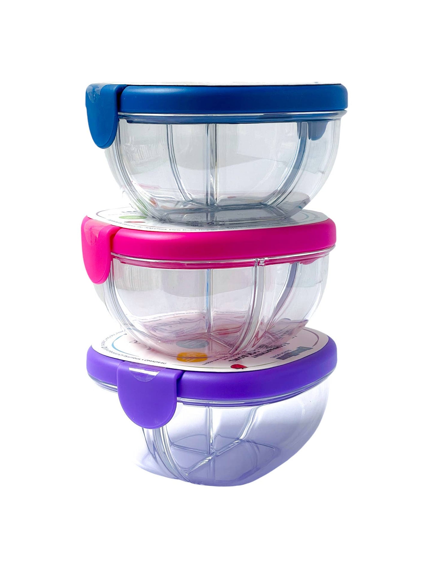 Yumbox - Compact Leakproof Snack Bowl with 3 Compartments