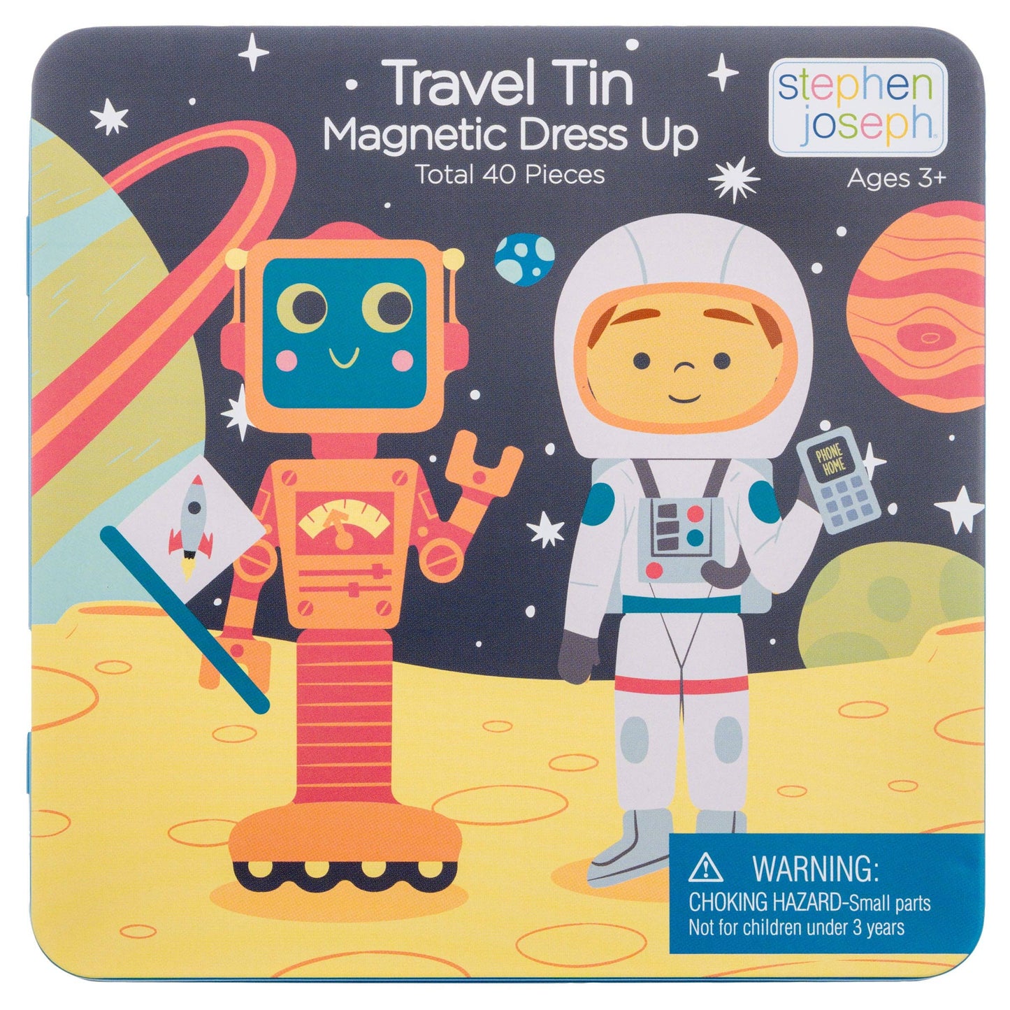 Stephen Joseph Travel Tin Magnetic Dress Up
