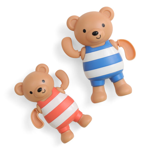 Itzy Ritzy - Teddy Bear Silly Swimmers Bath Toys