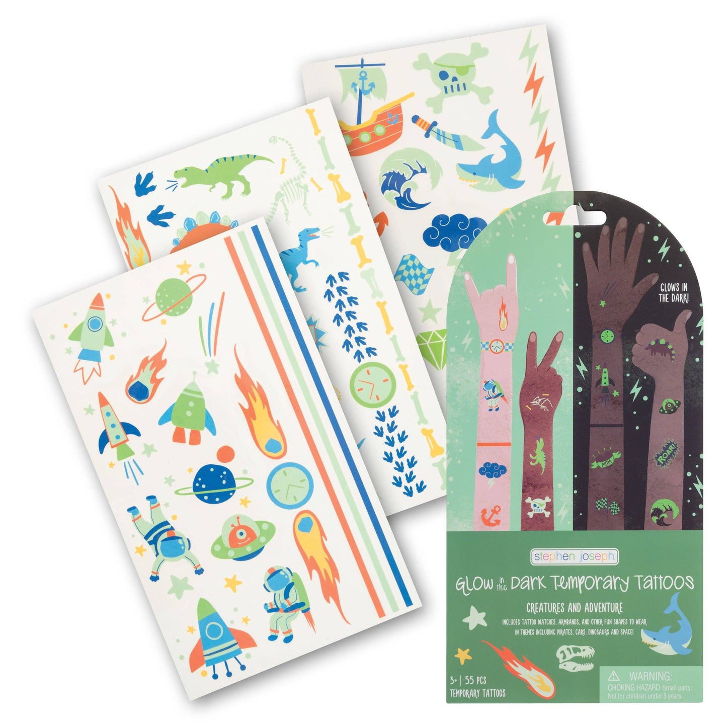Stephen Joseph Temporary Tattoos