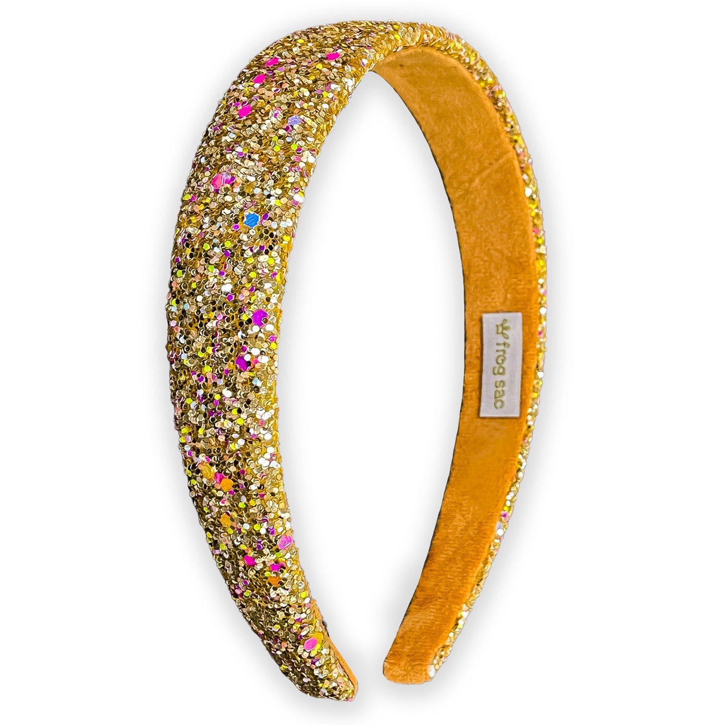 Frog Sac - Tapered Chunky Glitter Headband