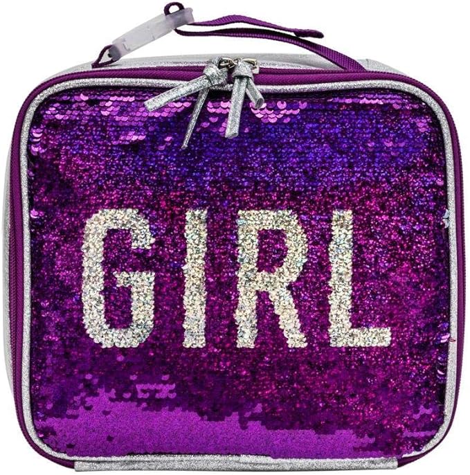 Skechers - Glitter Lunch Bag with Reversible Sequin