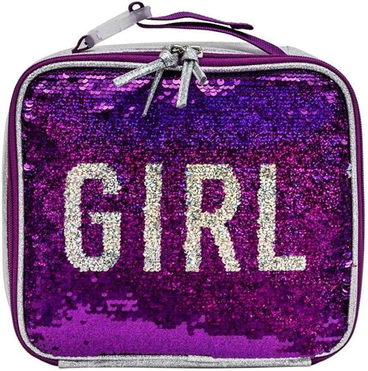 Skechers - Glitter Lunch Bag with Reversible Sequin