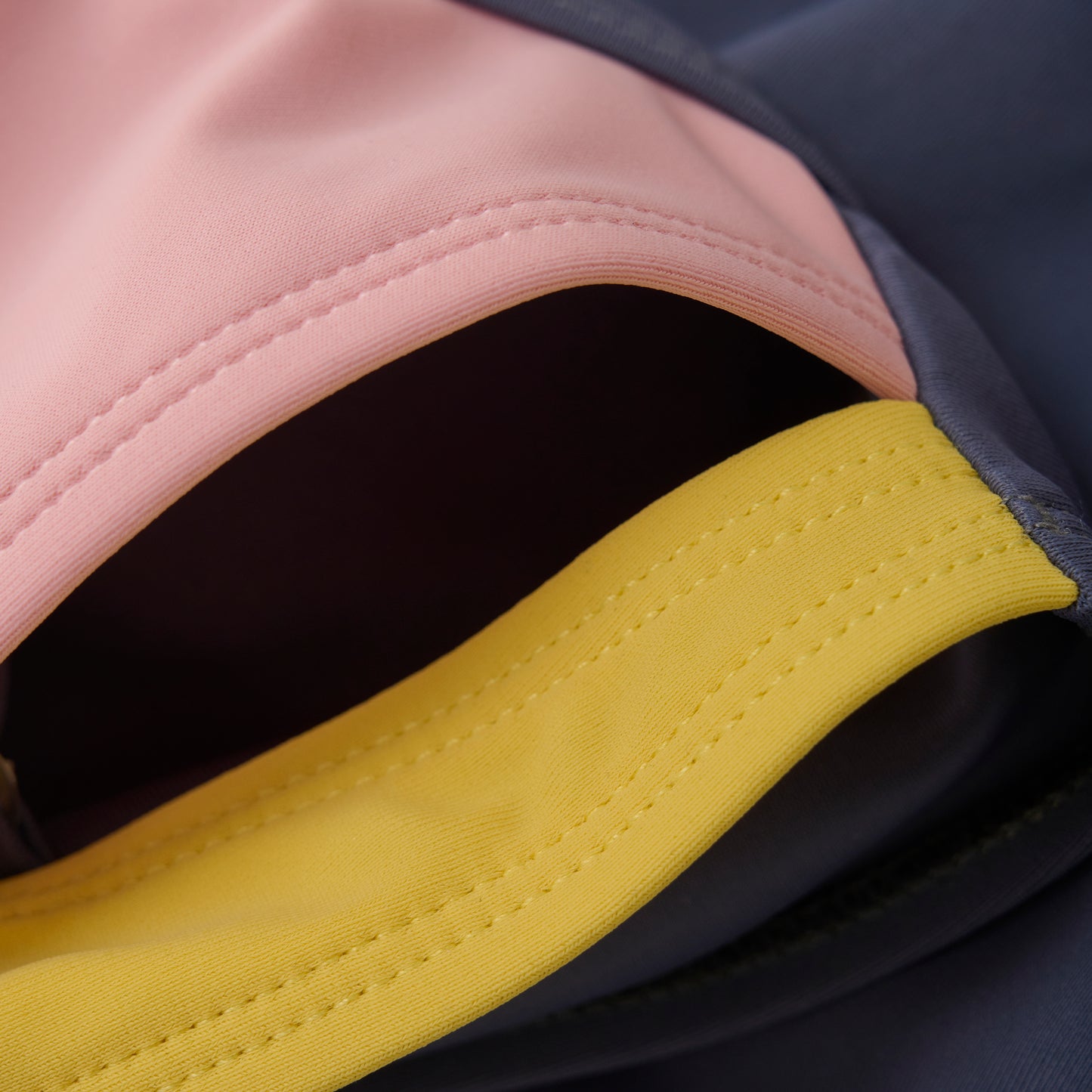 Color Kids 2 pc Swimsuit Color block Blue Purple Green - 6Y