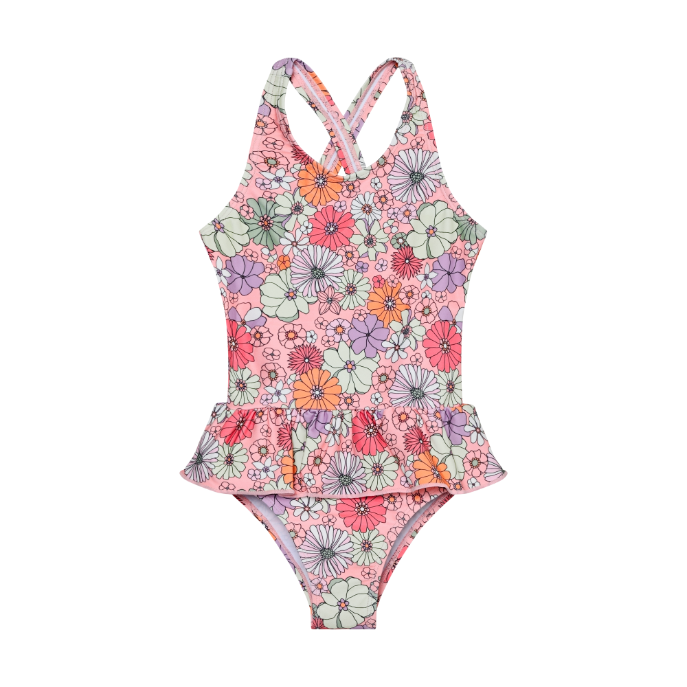 Color Kids Girl's Swimsuit with Skirt 1 pc - 6Y