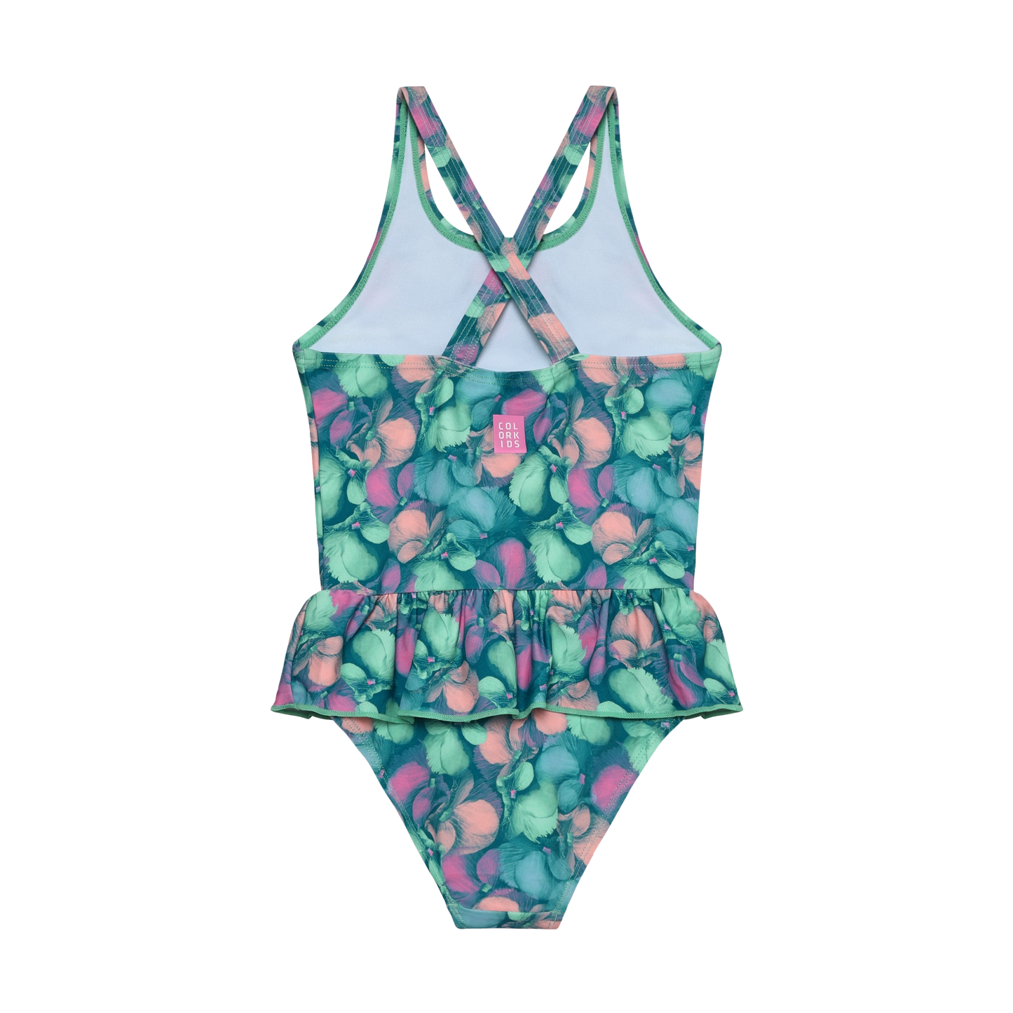 Color Kids Girl's Swimsuit with Skirt 1 pc