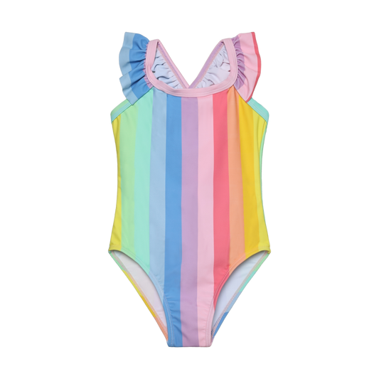 Color Kids - One-Piece Swimsuit Rainbow  - 6Y