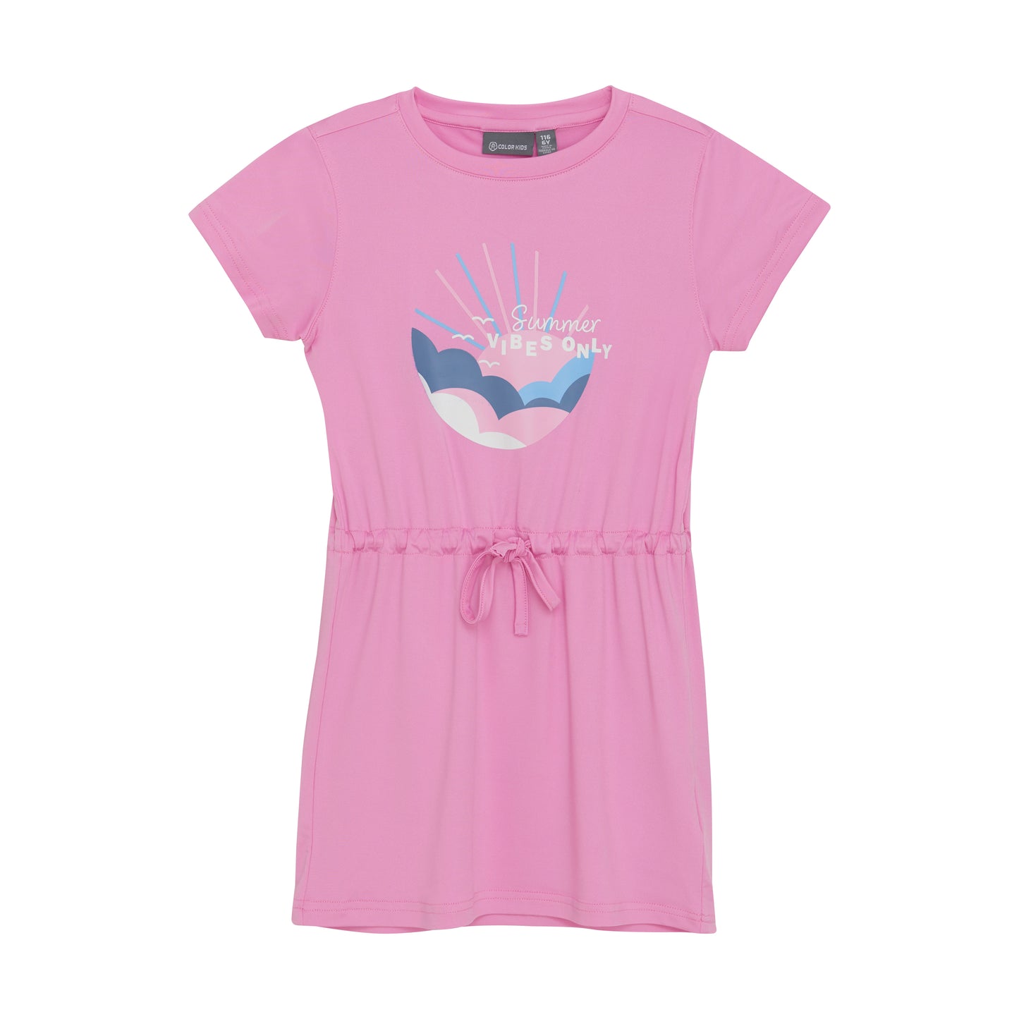 Color Kids Dress with Print - 6Y