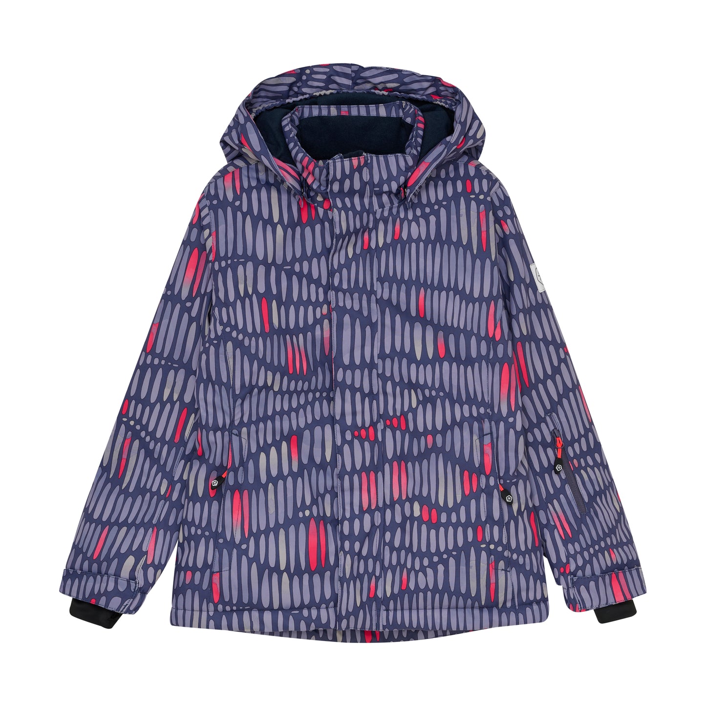 Color Kids Ski Jacket - Print Purple - 6Y