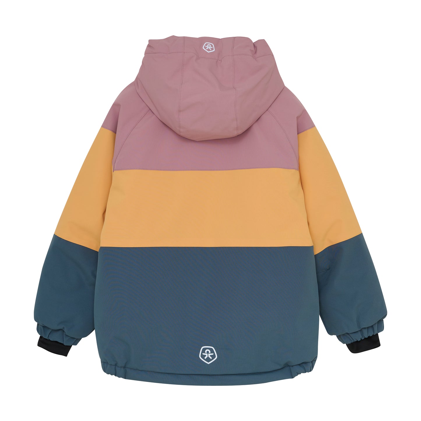 Color Kids Winter Jacket - Colorblock Blush Pink - 6Y