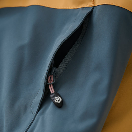 Color Kids Winter Jacket - Colorblock Blush Pink - 6Y