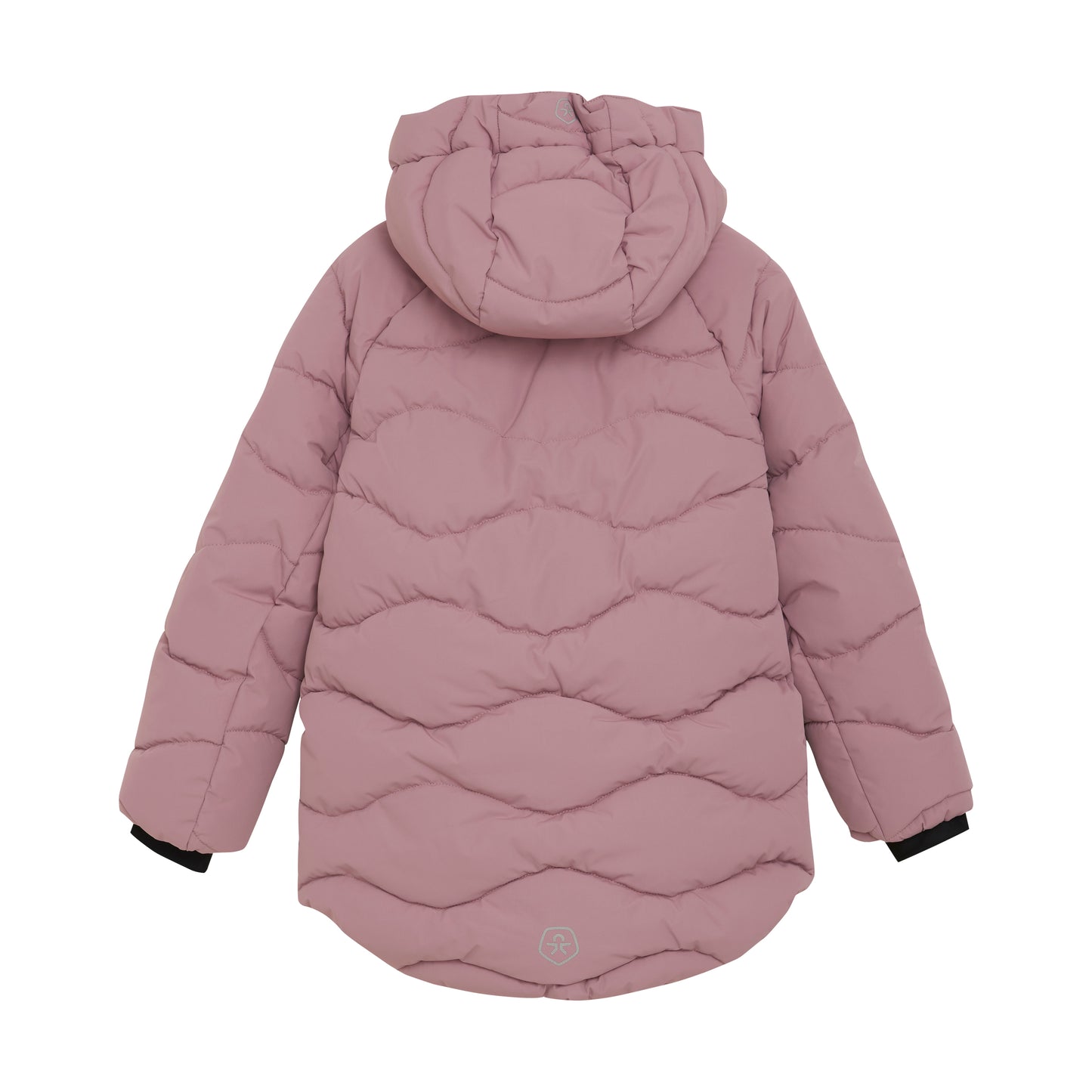 Color Kids - Old Rose Quilted Ski Jacket - 6Y