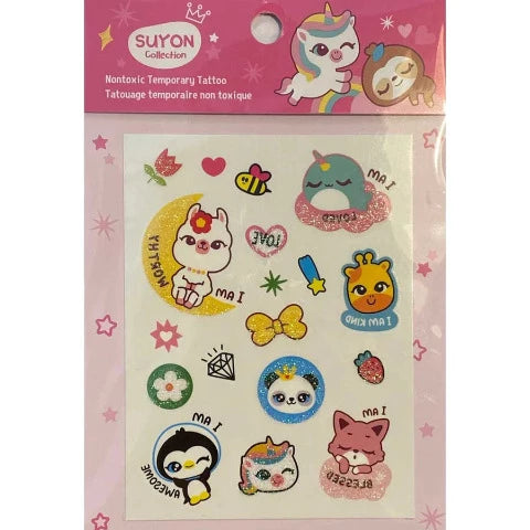 Suyon Temporary Tattoos