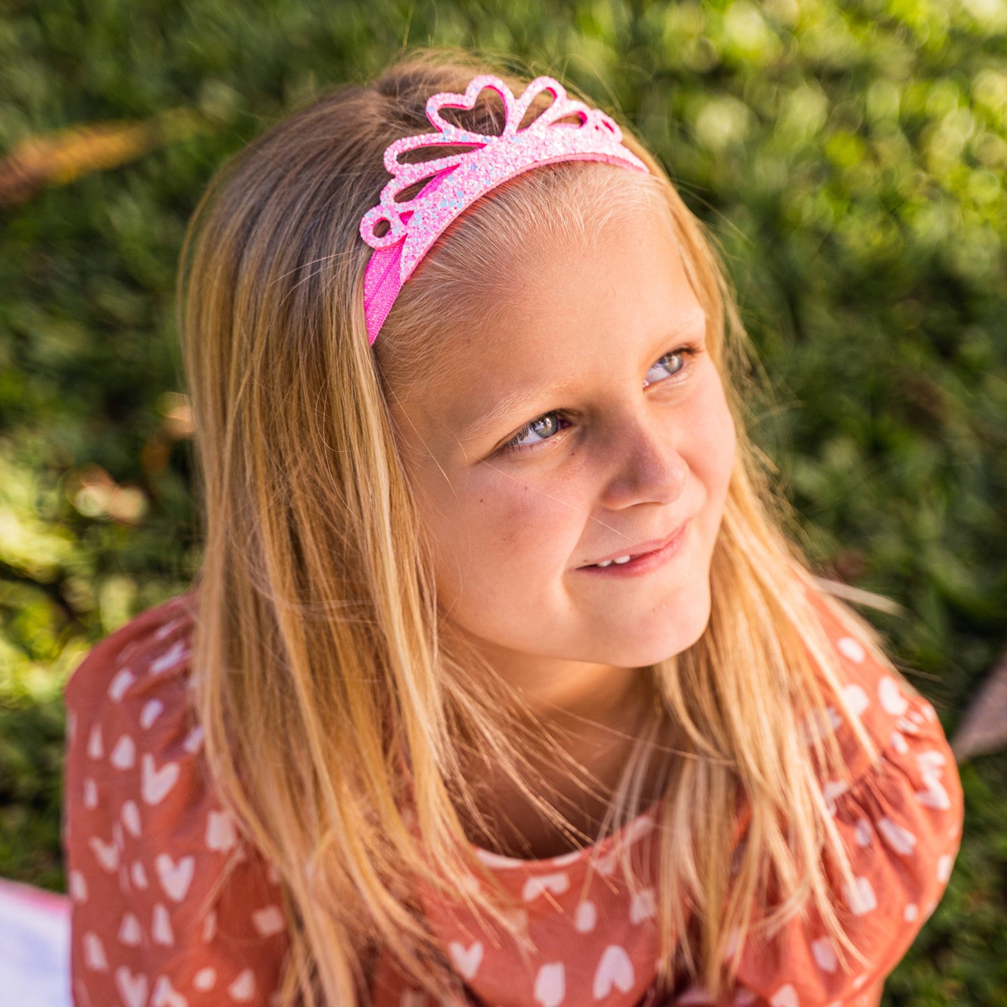 Frog Sac - Stretch Glitter Princess Tiara Headbands