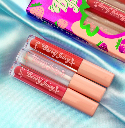 Rude Cosmetics - Berry Juicy Lip Gloss Set - Lipgloss