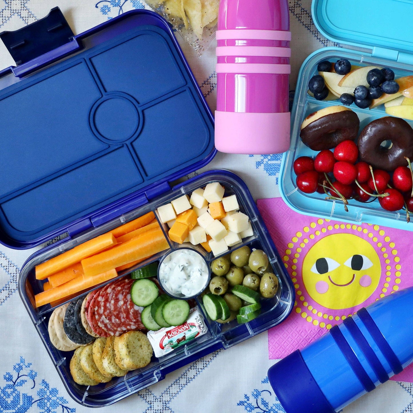 Yumbox - Yumbox Tapas - Leakproof Bento Box 4 or 5 Compartment Trays