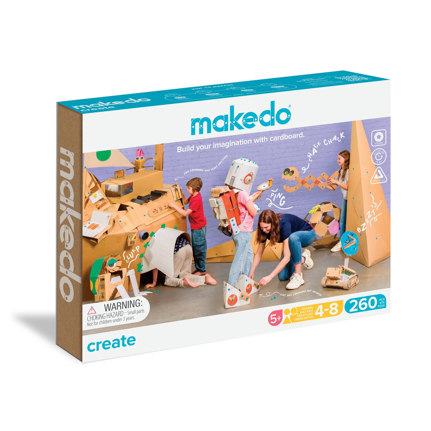 Makedo Create Cardboard Construction Kit