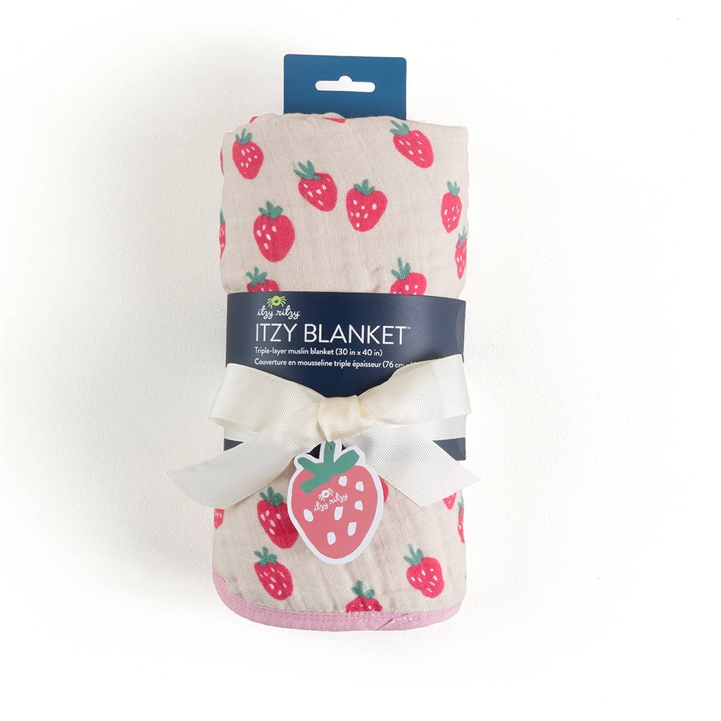 Itzy Ritzy - Itzy Cotton Muslin Blanket