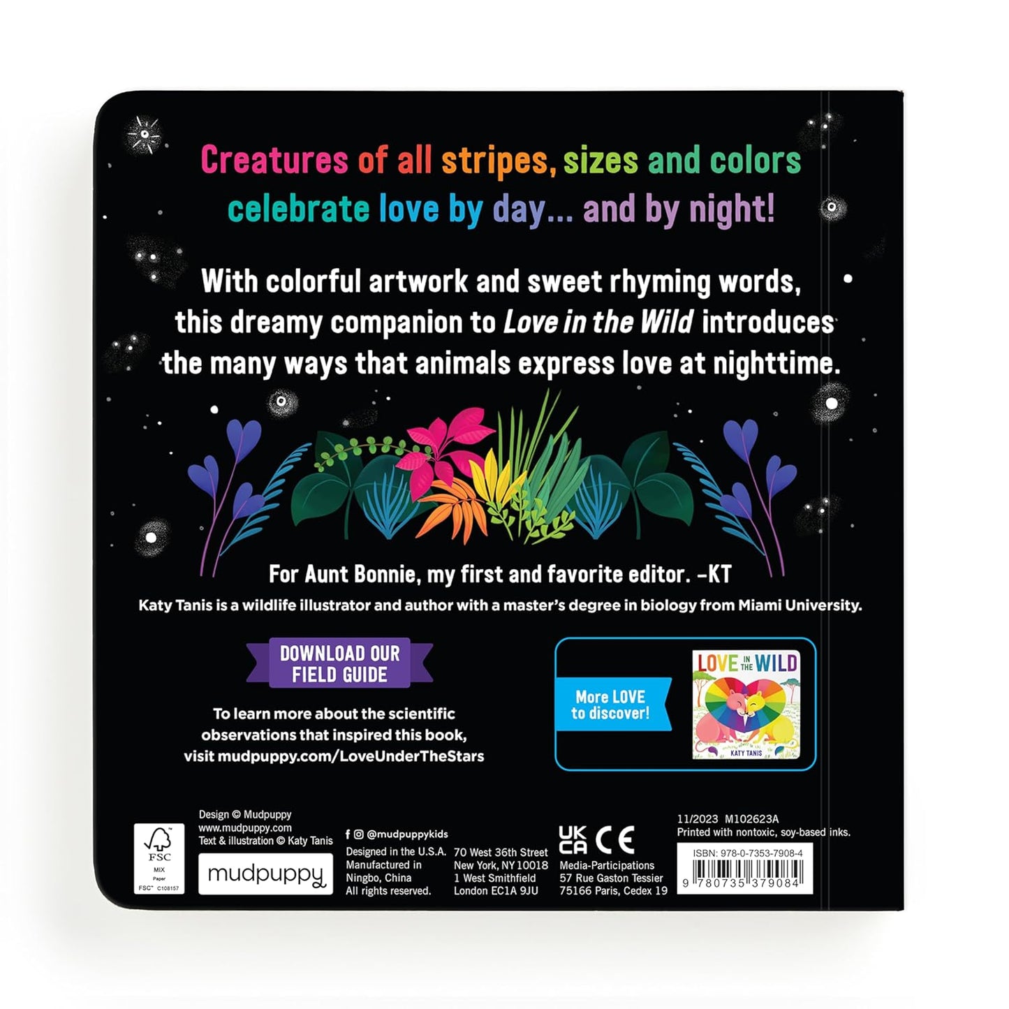 Mudpuppy - Love Under the Stars Board Book