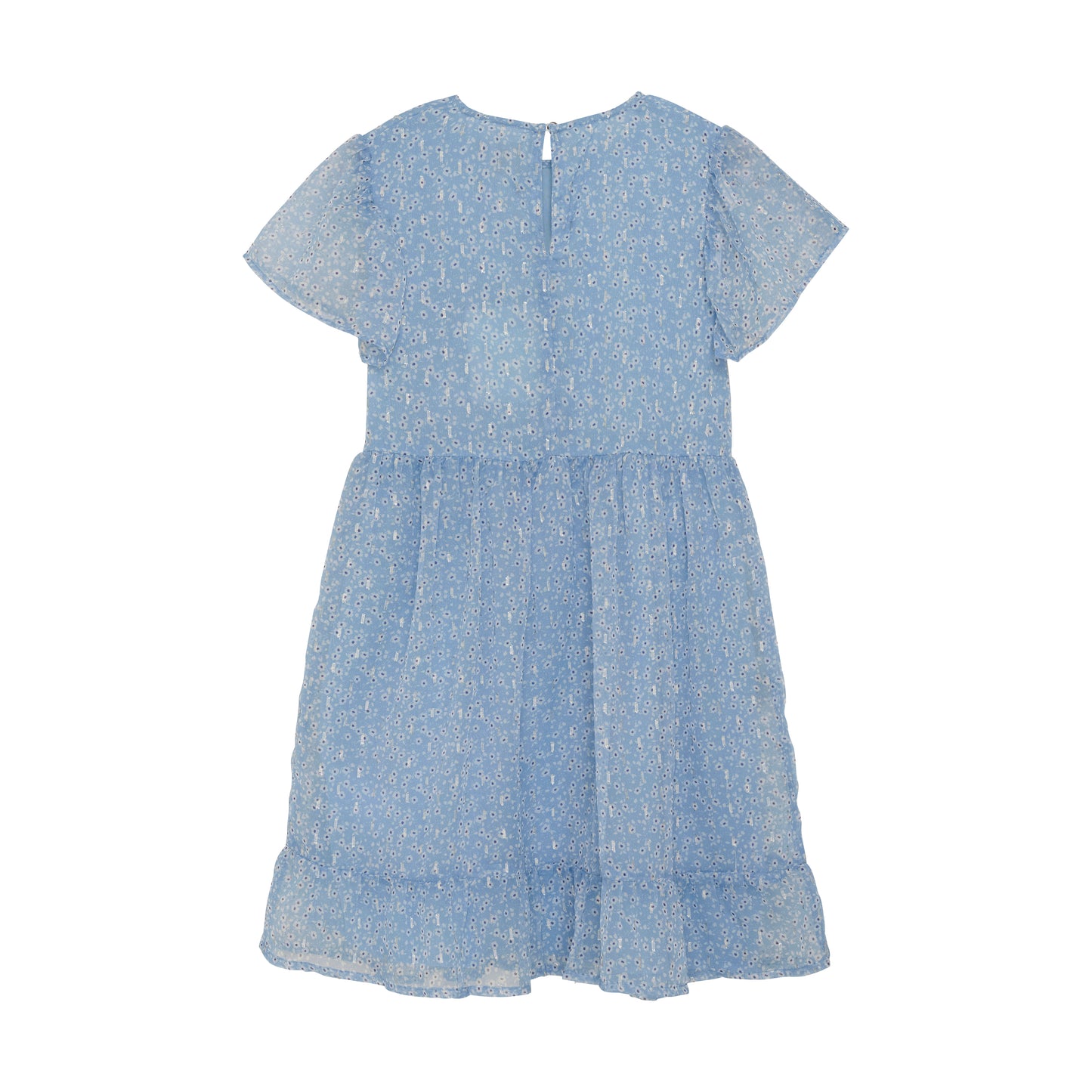 Creamie Dress Flower Lurex - 8Y