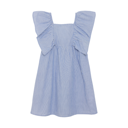 Creamie Dress Woven Stripe