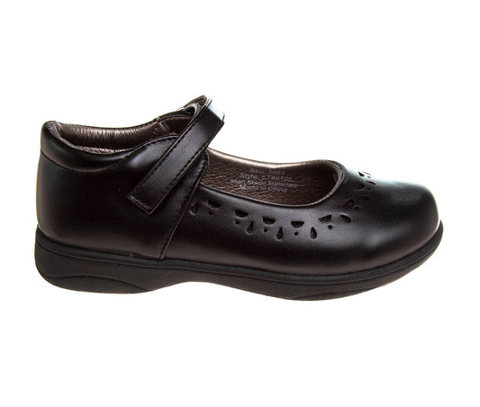 French Toast Girls Black School Shoes (Little Kid/Big Kid)
