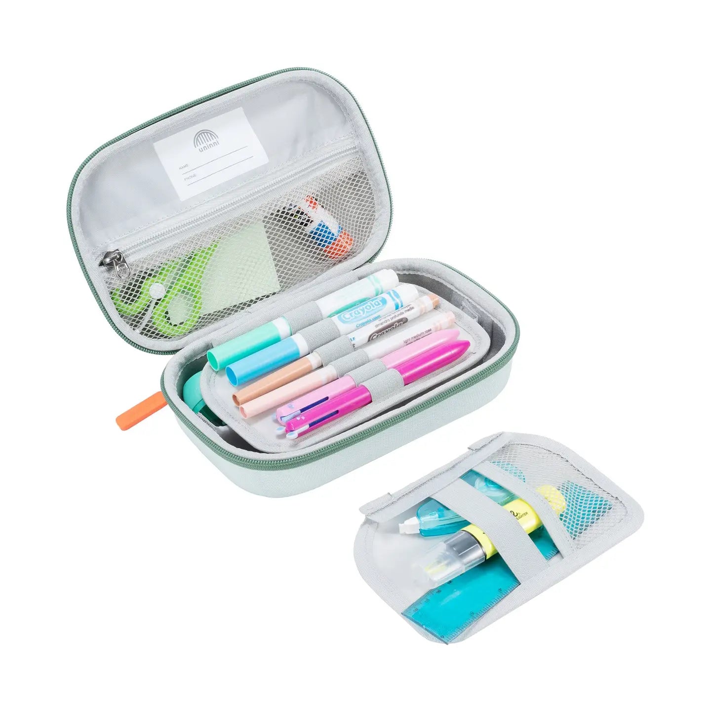 uninni - Arden Pencil Case - Crisp Mint