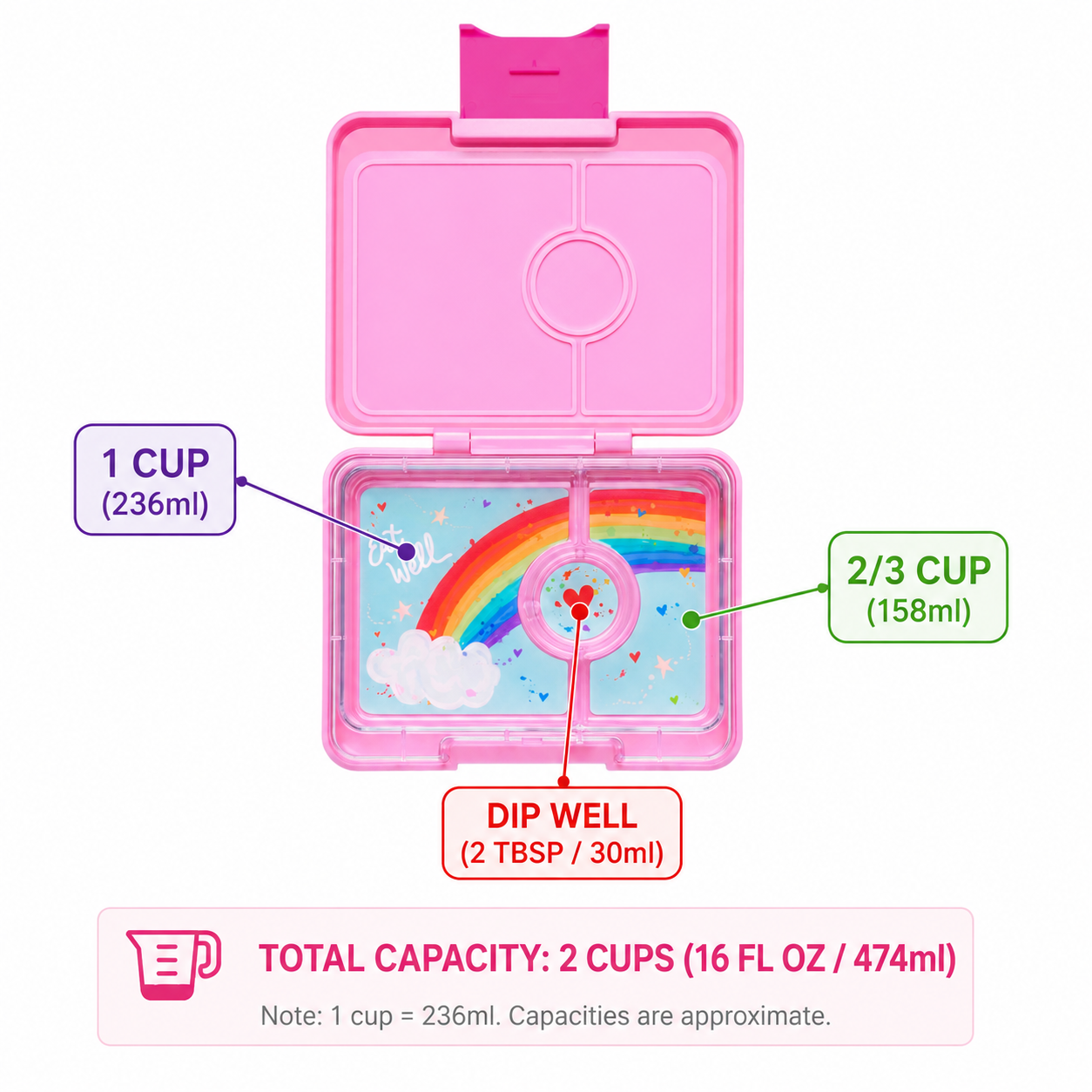 Yumbox - Yumbox Snack - Small Size Bento Lunch Box
