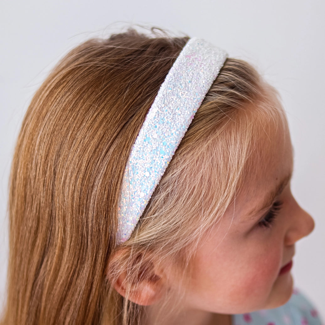 Frog Sac - Tapered Chunky Glitter Headband