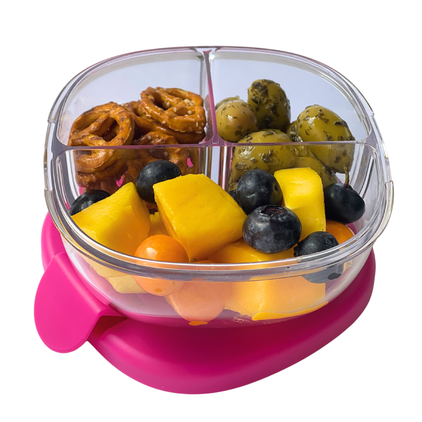 Yumbox - Compact Leakproof Snack Bowl with 3 Compartments