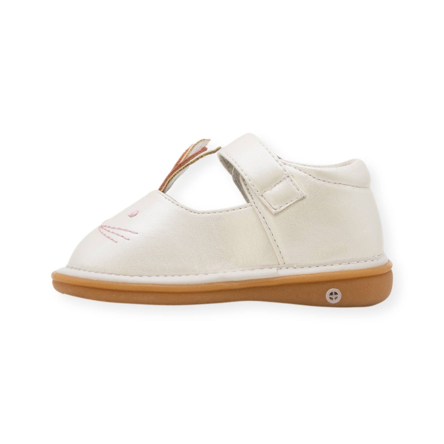 Wee Squeak Bunny Pearl White Shoes